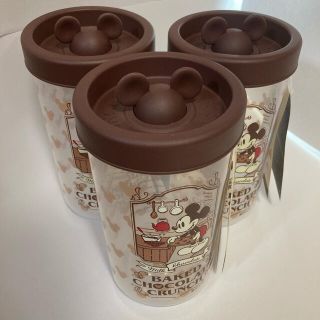 ディズニー(Disney)のベイクドチョコレートクランチ　空き容器3個セット(容器)