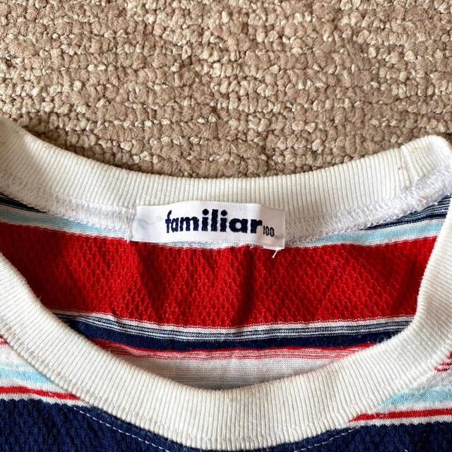 familiar(ファミリア)のファミリアのタンクトップ　100cm キッズ/ベビー/マタニティのキッズ服男の子用(90cm~)(Tシャツ/カットソー)の商品写真