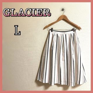 ハニーズ(HONEYS)の〈ラク様〉GLACIER グラシア フレアスカート (ひざ丈スカート)