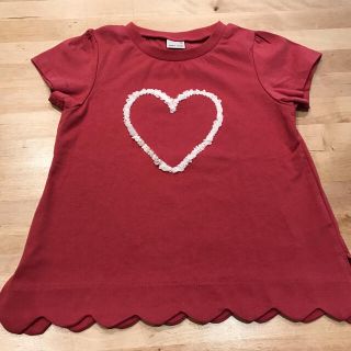 プティマイン(petit main)の女の子　Tシャツ　110cm  petit main(Tシャツ/カットソー)