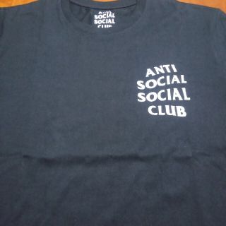 ANTI SOCIAL SOCIAL  CLUB Tシャツ(ブラック)(Tシャツ(半袖/袖なし))