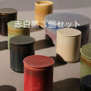 イケア(IKEA)のイケア　オスィンリグ　香り付きキャンドル３個セット【IKEA】(アロマ/キャンドル)