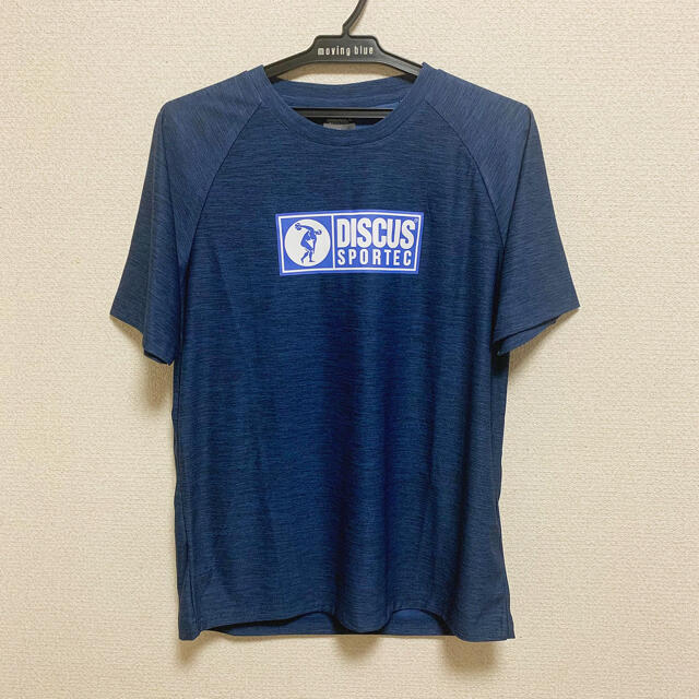 DISCUS(ディスカス)のDISCUS ディスカス　SPORTEC 青　ブルー　スポーツTシャツ メンズのトップス(Tシャツ/カットソー(半袖/袖なし))の商品写真