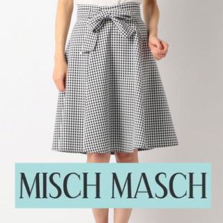 ミッシュマッシュ(MISCH MASCH)の【美品】MISCH MASCH♡ギンガムチェックスカート(ひざ丈スカート)