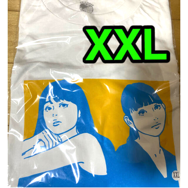 ON AIR kyne tシャツ  XXL Untitled 白　キネロッカクアヤコ