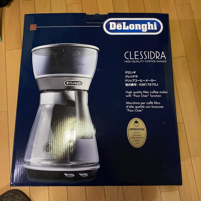 オリジナル - DeLonghi デロンギ クレシドラ新品未使用品 ドリップコーヒーメーカー コーヒーメーカー