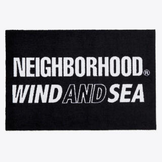 ネイバーフッド(NEIGHBORHOOD)のwind and sea NHWDS-N-MAT  BLACK (ラグ)