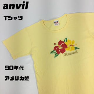 アンビル(Anvil)の古着 anvil アンヴィル ヴィンテージ 90年代 アメリカ製 tシャツ(Tシャツ/カットソー(半袖/袖なし))