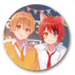 すとぷり缶バッチ(るぅと莉犬ペア)(キャラクターグッズ)