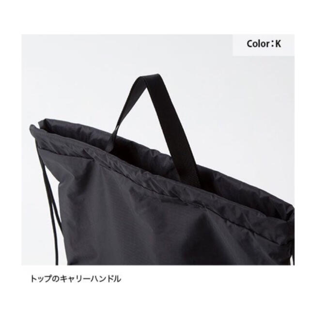 THE NORTH FACE(ザノースフェイス)のブラック★ノースフェイス ★ ナップサック PF Sac Pack メンズのバッグ(バッグパック/リュック)の商品写真