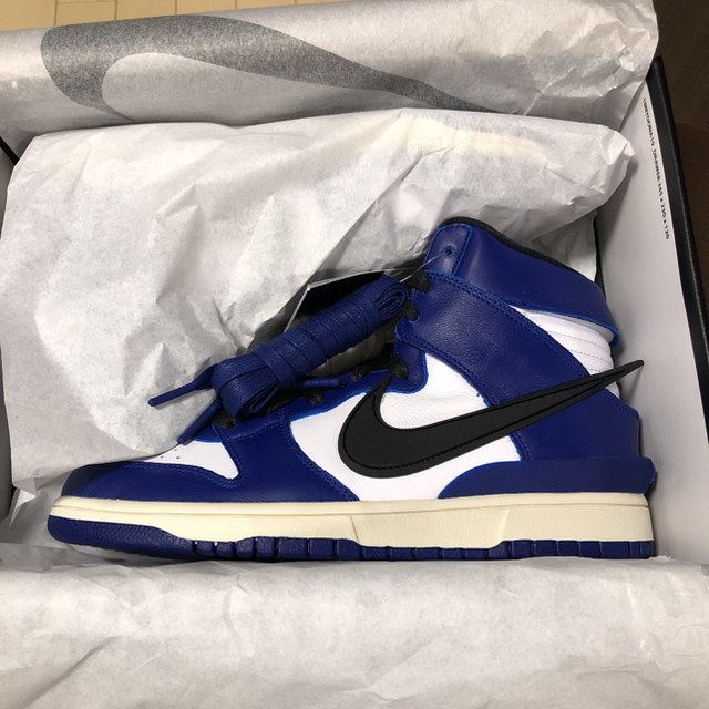 NIKE(ナイキ)のNIKE ダンク　HIGH×アンブッシュ　Deep Royal メンズの靴/シューズ(スニーカー)の商品写真