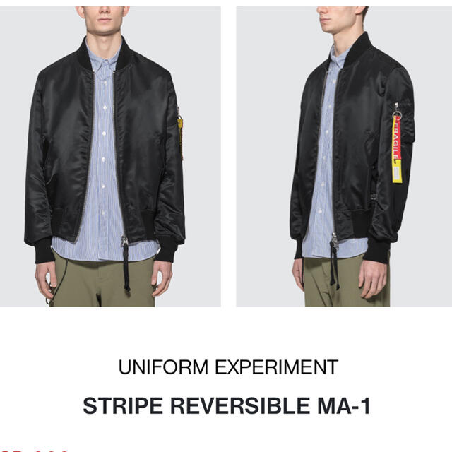 uniform experiment(ユニフォームエクスペリメント)のUniform Experiment MA-1 soph fragment ue メンズのジャケット/アウター(ブルゾン)の商品写真