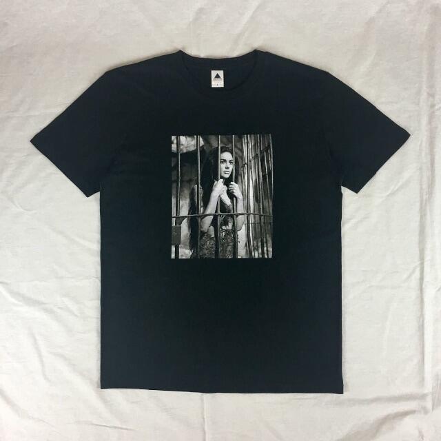 【猿の惑星】新品 ノバ リンダハンソン フォト プリント 黒 Tシャツ