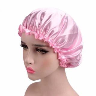 再入荷　ナイトキャップ 　ヘアケア　サテン(ヘアケア)