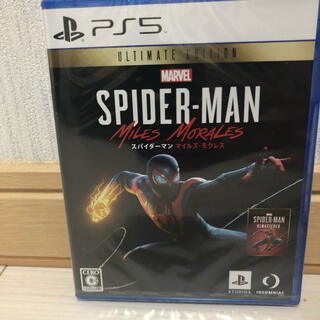 マーベル(MARVEL)のps5 スパイダーマン　ソフト(家庭用ゲームソフト)