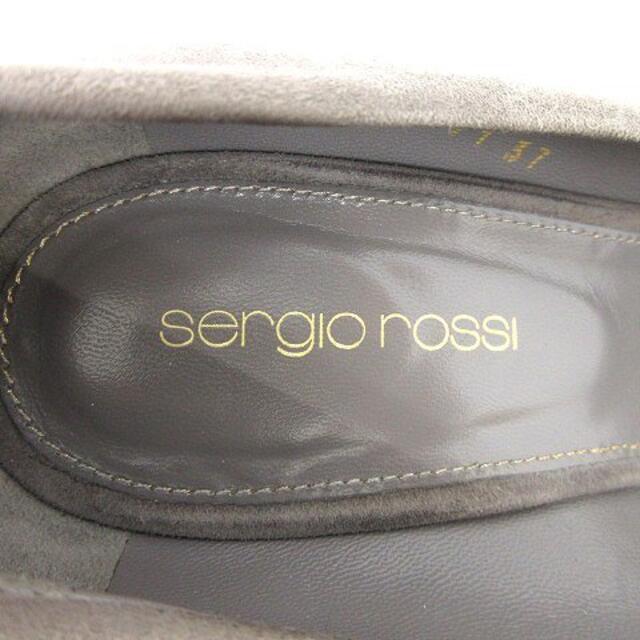 Sergio Rossi(セルジオロッシ)のセルジオロッシ Sergio rossi パンプス グレー  24cｍECR5 レディースの靴/シューズ(ハイヒール/パンプス)の商品写真