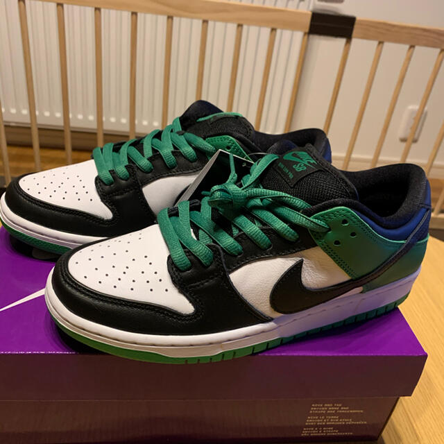 新品未使用NIKE SB DUNK LOW PRO CLASSIC GREENスニーカー