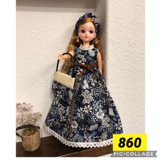 860 リカちゃん　ハンドメイド　アウトフィット　服　5点セット(その他)