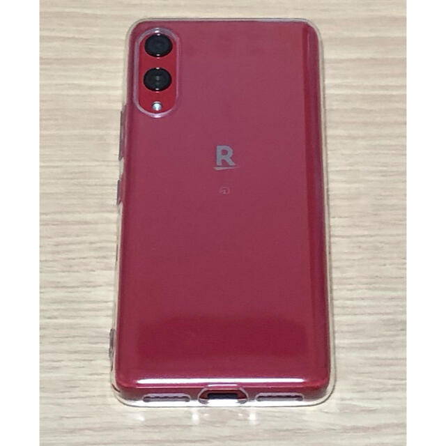 Rakuten(ラクテン)のRakuten Hand RED  、楽天ハンド　赤　中古品 スマホ/家電/カメラのスマートフォン/携帯電話(スマートフォン本体)の商品写真