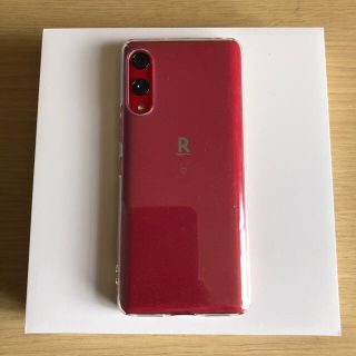 ラクテン(Rakuten)のRakuten Hand RED  、楽天ハンド　赤　中古品(スマートフォン本体)