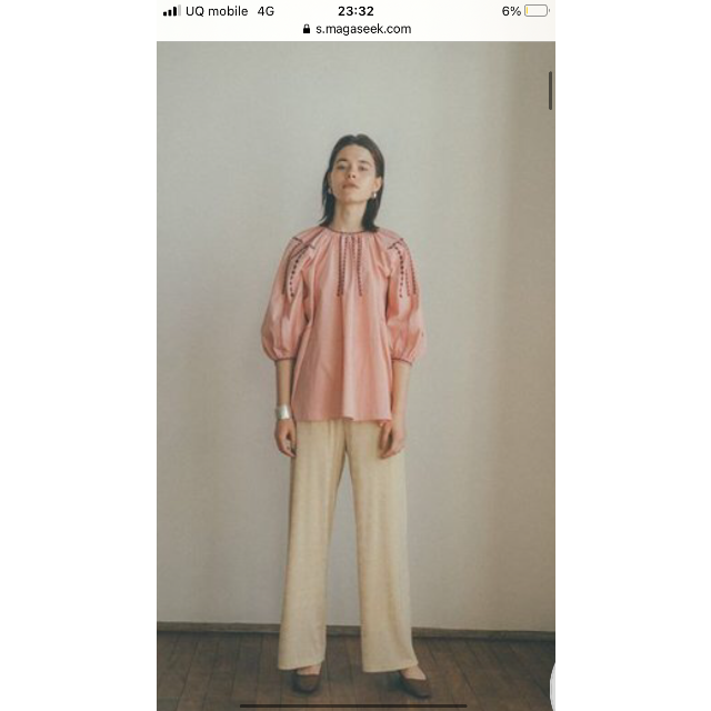 clane BRIGHT JERSEY PANTS レディースのパンツ(カジュアルパンツ)の商品写真