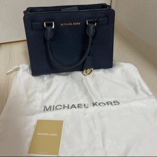 マイケルコース(Michael Kors)の【美品】マイケルコース 台形型 ハンドバッグ(ハンドバッグ)