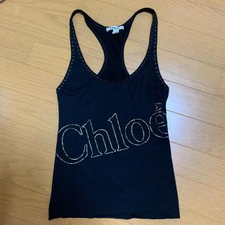 クロエ(Chloe)の美品　クロエ　トップス(Tシャツ(半袖/袖なし))