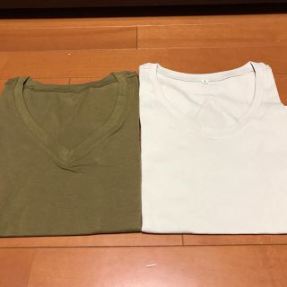 ディーエイチシー(DHC)のDHC 着痩せTシャツ(半袖)  Sサイズ　2枚セット(Tシャツ(半袖/袖なし))