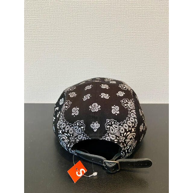 Supreme(シュプリーム)のSupreme bandana camp cap black メンズの帽子(キャップ)の商品写真