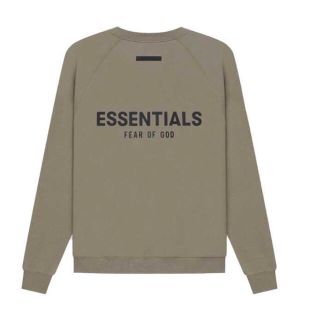 フィアオブゴッド(FEAR OF GOD)のESSENTIALS Pull-Over Crewneck "Taupe" L(スウェット)