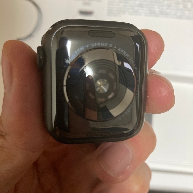 Apple Watch series5 チタニウム　エディション　美品