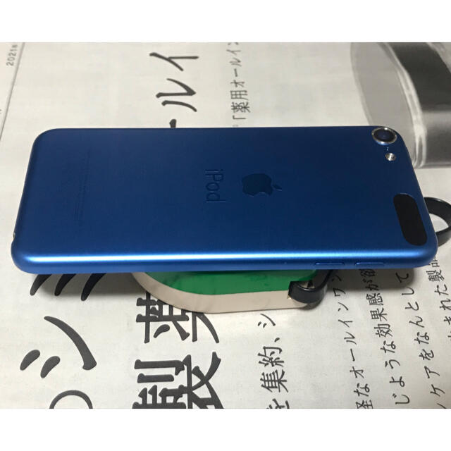 iPod touch(アイポッドタッチ)のiPod touch 第6世代　16GB ブルー　まろ様と商談中です。 スマホ/家電/カメラのオーディオ機器(ポータブルプレーヤー)の商品写真