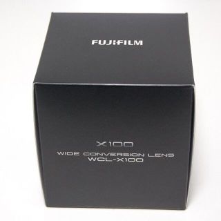 フジフイルム(富士フイルム)のFUJIFILM WCL-X100 X100用 ワイコンレンズ 新品(コンパクトデジタルカメラ)