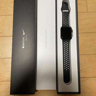 アップルウォッチ(Apple Watch)のApple Watch Nike+ Series 3（GPSモデル）- 42mm(腕時計(デジタル))