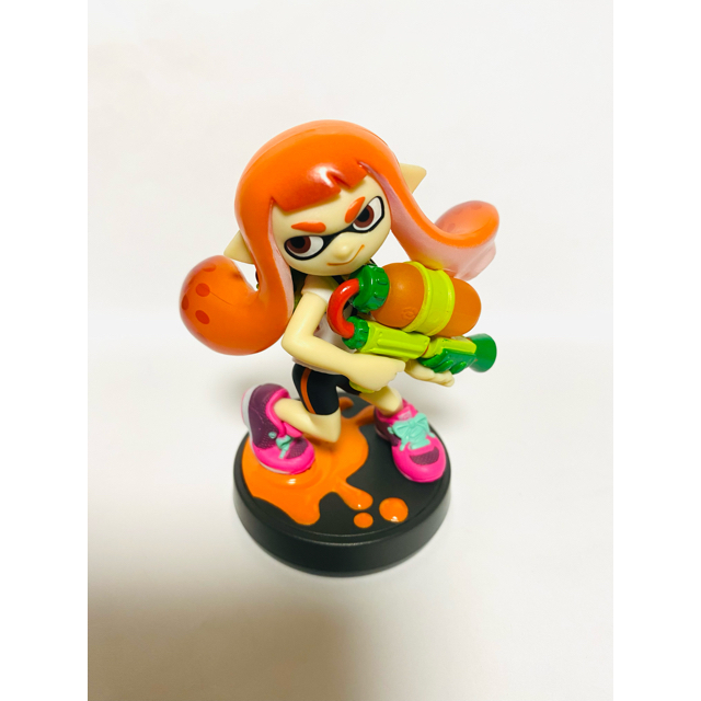 任天堂(ニンテンドウ)のオレンジガール インクリング イカガール amiibo アミーボ スプラトゥーン エンタメ/ホビーのフィギュア(ゲームキャラクター)の商品写真