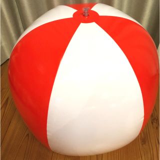 ビーチボール 日本製 70cm レッド ビーチボール 日本製 70cm レッド