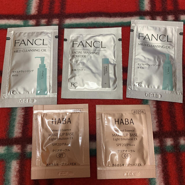 FANCL(ファンケル)のファンケル　ハーバー　サンプル3種 コスメ/美容のキット/セット(サンプル/トライアルキット)の商品写真