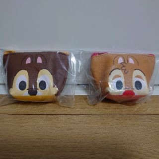 チップアンドデール(チップ&デール)のおみほ様専用！【新品】☆ミニポーチ☆チップとデール(キャラクターグッズ)