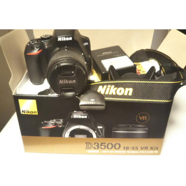極美品 Nikon D3500 18-55 VRレンズキット 人気のファッションブランド