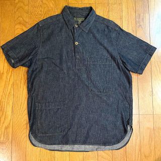 ダブルアールエル(RRL)のNigel Cabourn NAVAL シャツ 綿麻 ナイジェルケーボン(Tシャツ/カットソー(半袖/袖なし))