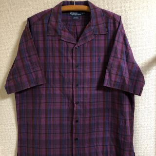 ポロラルフローレン(POLO RALPH LAUREN)の90's ラルフローレン CALDWELL オープンカラーシャツ　チェック(シャツ)