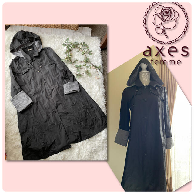 axes femme(アクシーズファム)の専用です。レア♡アクシーズファム　レインコート♡ レディースのファッション小物(レインコート)の商品写真