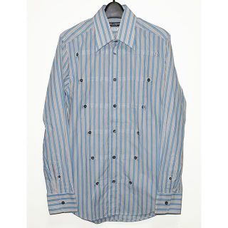 ドルチェ&ガッバーナ(DOLCE&GABBANA) ストライプシャツ シャツ(メンズ ドルチェ&ガッバーナ(DOLCE&GABBANA) ストライプシャツ シャツ(メンズ
