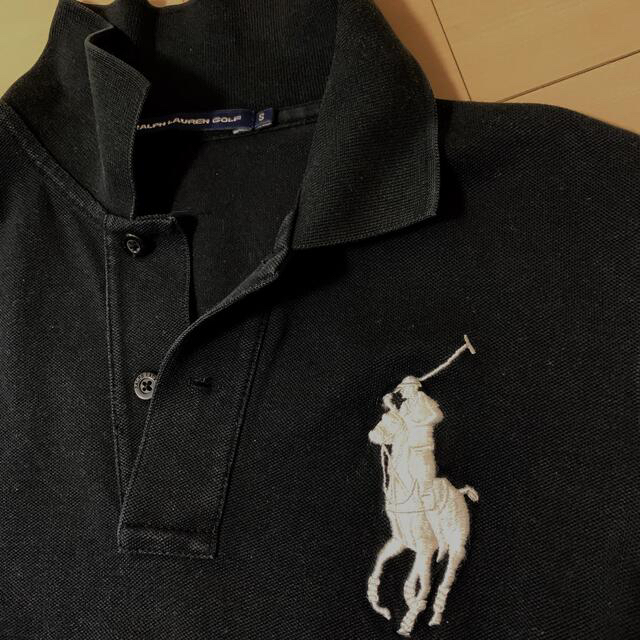 Polo Golf(ポロゴルフ)の乗馬　ゴルフ　ラルフローレン　ビッグポニー　ポロシャツ　レディース  S 中古 レディースのトップス(ポロシャツ)の商品写真