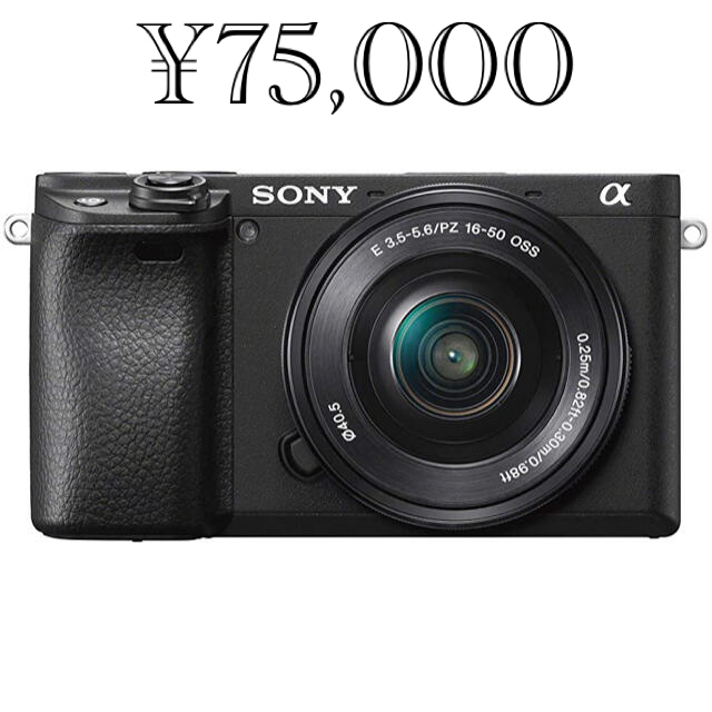 【超特価sale開催】  SONY SONYミラーレス一眼レフカメラ α6400 - ミラーレス一眼