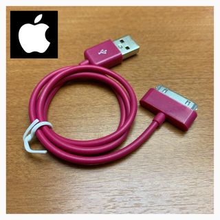 iPhone / iPod dockケーブル ピンク(バッテリー/充電器)