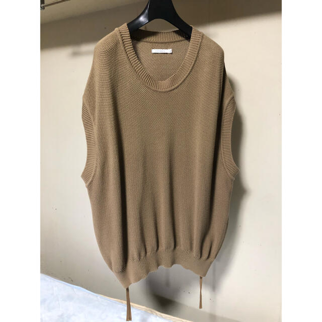 VICTIM ヴィクティム BIG KNIT VEST VICTIM ヴィクティム BIG KNIT VEST