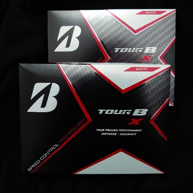 BRIDGESTONE　TOUR B X  ホワイト　ゴルフボール　２ダース