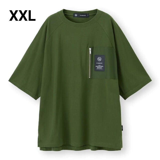 GU(ジーユー)のGU×UNDERCOVERスーパービックジップポケットTシャツ メンズのトップス(Tシャツ/カットソー(半袖/袖なし))の商品写真