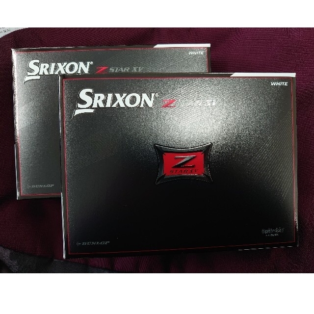 SRIXON　Z-STAR XV  ホワイト　ゴルフボール　２ダース 1